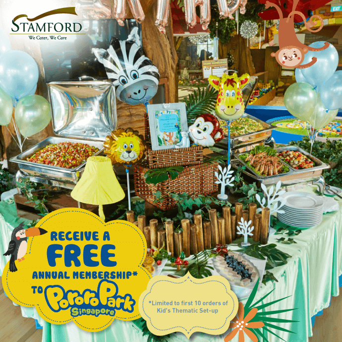 Catering Service Singapore - Stamford Event Setup