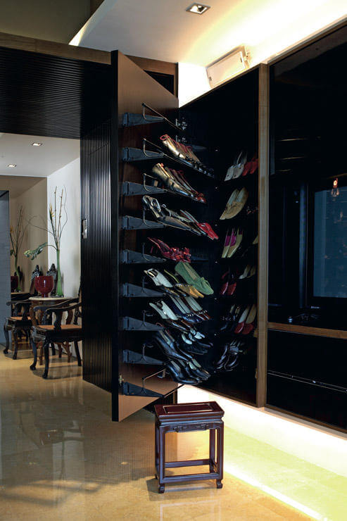 Storage Space in Interior Design - Shoe storage