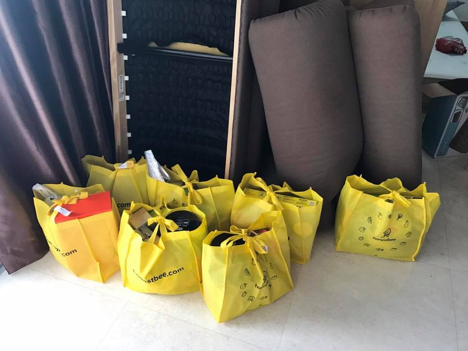 honestbee bags